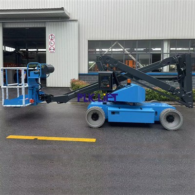 13,6 m lange, automatisierte Batterie-Gelenkarbeitsbühne auf dem Weg nach Mexiko