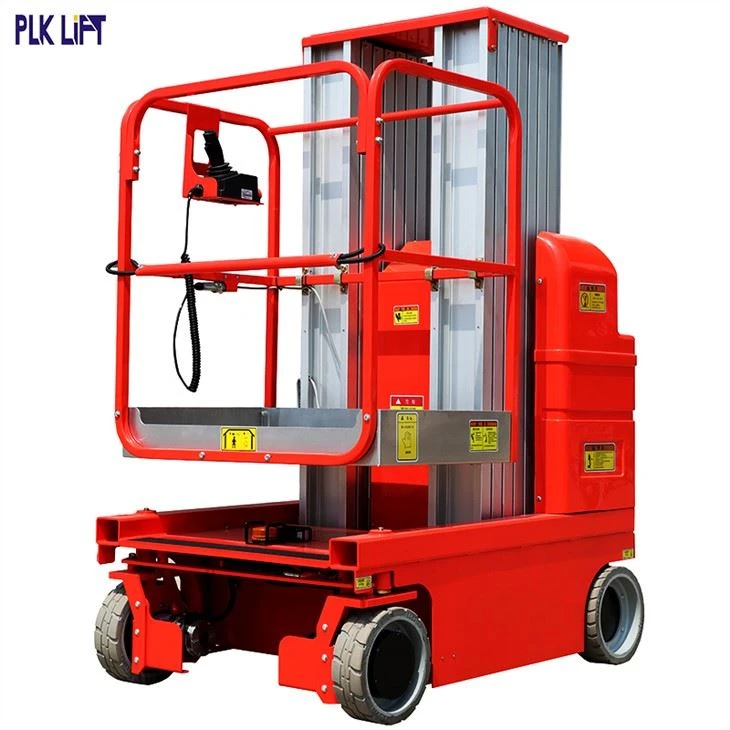 Two Mast Self Propelled Aluminum Man Lift
